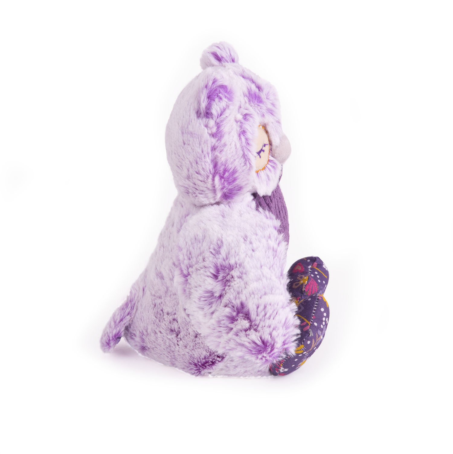 Мягкая игрушка – Совушка фиолетовая, 18 см  