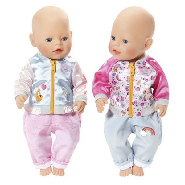 Набор для куклы Baby born – Штанишки и кофточка для прогулки, 2 вида  