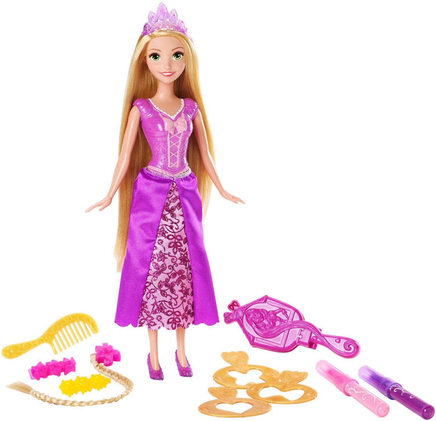 Кукла из серии Disney Princess - Рапунцель Стильные прически Кукла из серии Disney Princess - Рапунцель Стильные прическиРапунцель<br>Кукла из серии Disney Princess - Рапунцель Стильные прически<br>