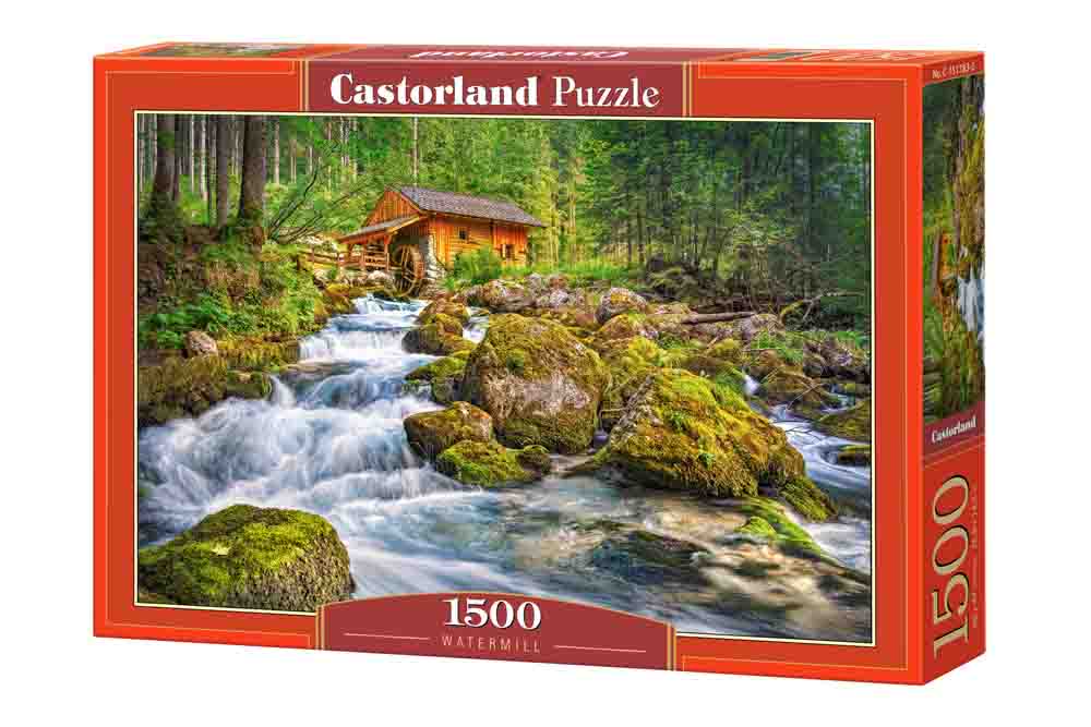 Пазлы Castorland – Водяная мельница, 1500 элементов  