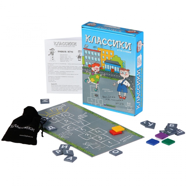 Игра настольная – Классики Игра настольная – КлассикиРазвивающие<br>Игра настольная – Классики<br>