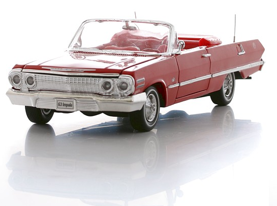 Модель машины Chevrolet Impala 1963, масштаб 1:24 Модель машины Chevrolet Impala 1963, масштаб 1:24Chevrolet<br>Модель машины Chevrolet Impala 1963, масштаб 1:24<br>
