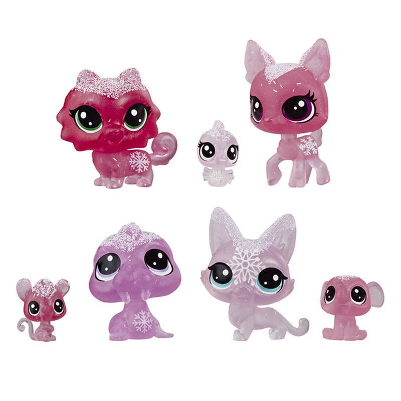 Игровой набор Littlest Pet Shop - Холодное царство, 7 петов   