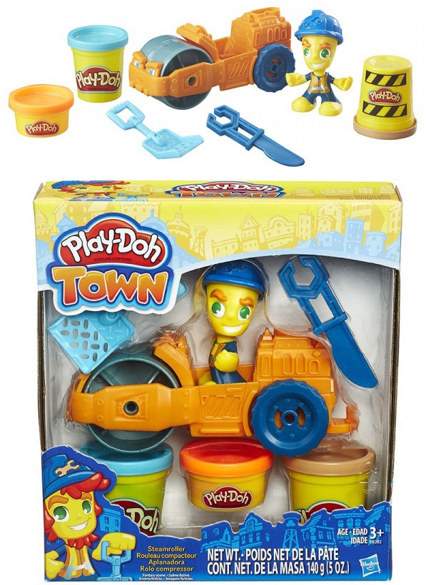 Hasbro Рlay-Doh Town. Пластилин Паровой каток Hasbro Рlay-Doh Town. Пластилин Паровой катокПластилин Play-Doh<br>Hasbro Рlay-Doh Town. Пластилин Паровой каток<br>