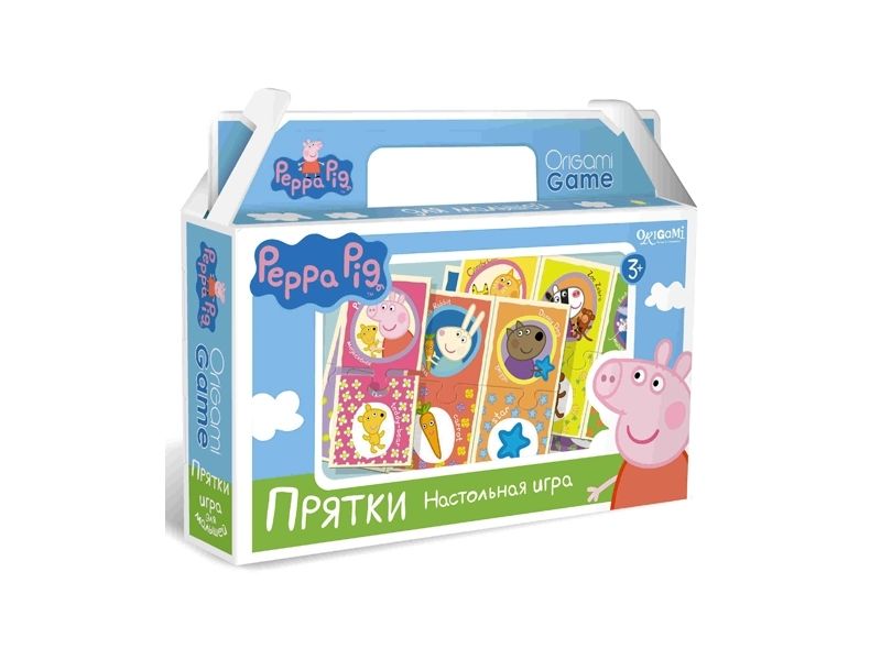 Peppa Pig. Игра настольная. Прятки Peppa Pig. Игра настольная. ПряткиСвинка Пеппа Peppa Pig<br>Peppa Pig. Игра настольная. Прятки<br>