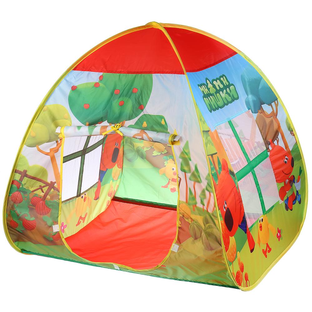 Палатка детская игровая Ми-Ми-Мишки с тоннелем  