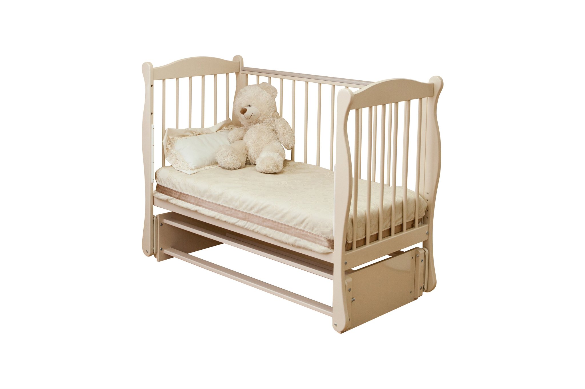 Кровать детская - Noony Wood Simple, слоновая кость  