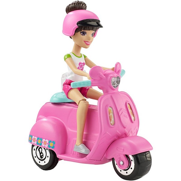 Кукла Barbie® FHV76 со скутером - В движении   