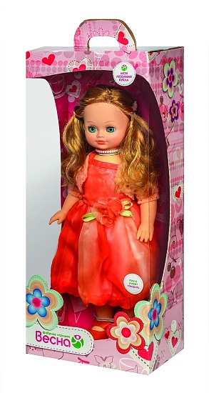 Интерактивная кукла Лиза 19 со звуковым устройством, 42 см  