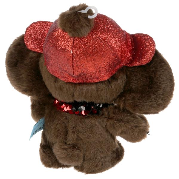 Игрушка мягкая Чебурашка в шапке и шарфе 17 см озвученный Союзмультфильм  