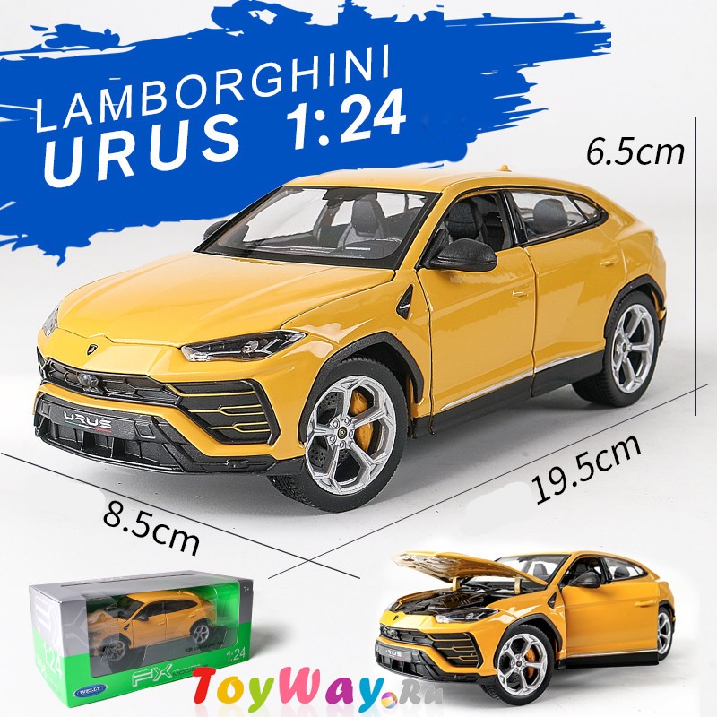 Модель машины – Lamborghini Urus, 1:24  