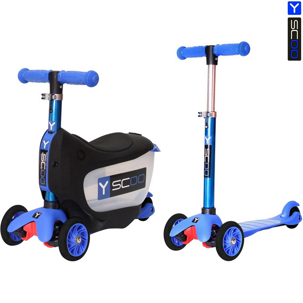 Каталка-самокат 3 в 1 Y-Scoo Mini Jump&Go, темно-синий Каталка-самокат 3 в 1 Y-Scoo Mini Jump&Go, темно-синийТрехколесные самокаты<br>Каталка-самокат 3 в 1 Y-Scoo Mini Jump&Go, темно-синий<br>