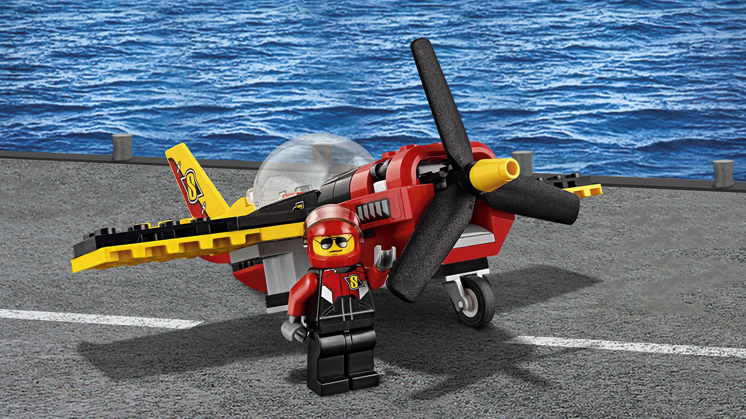 LEGO City. Гоночный самолет   
