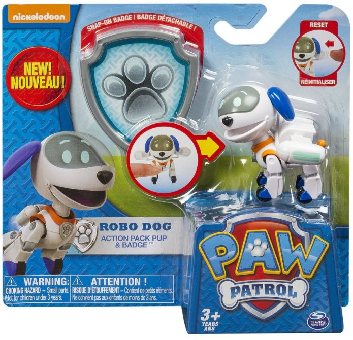 Фигурка RoboDog с рюкзаком-трансформером. Paw Patrol