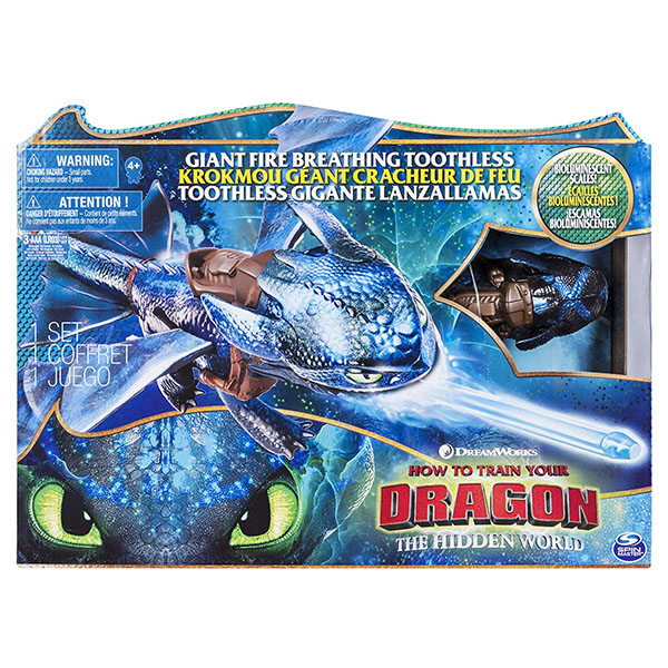 Dragons Интерактивная игрушка Дрэгонс - Беззубик  