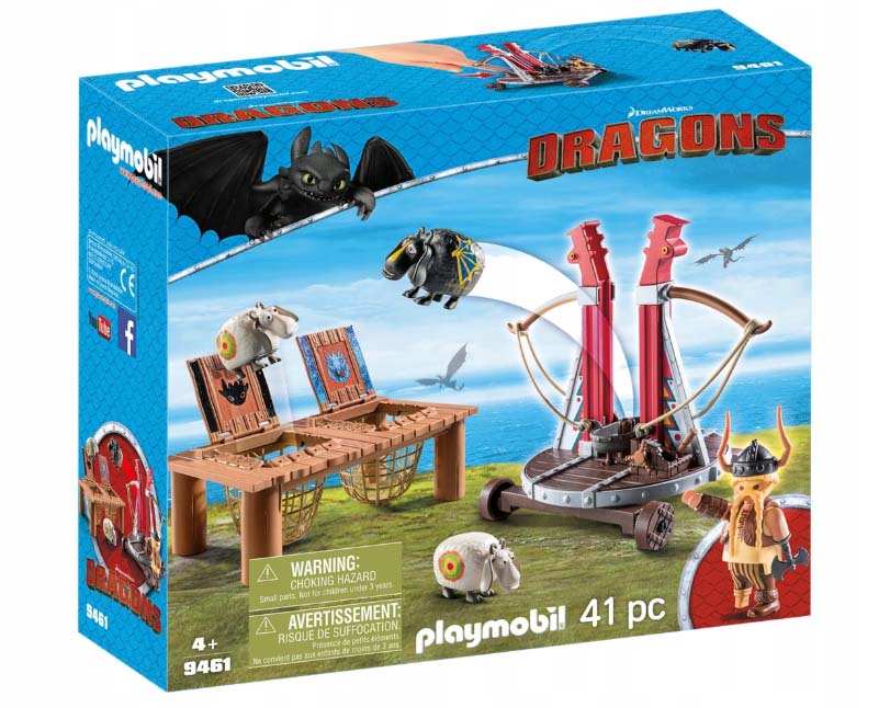 Playmobil Драконы: Плевака и Вепр  