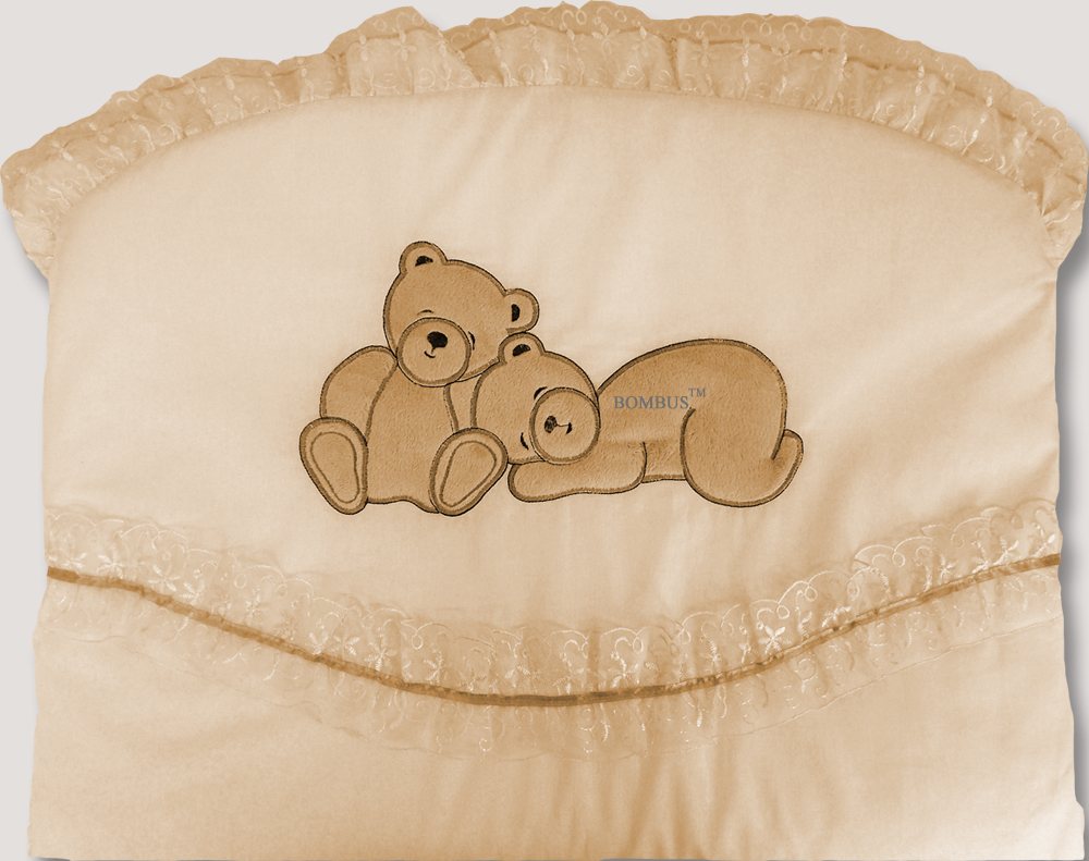 Комплект в кроватку - Медвежата, 7 предметов  