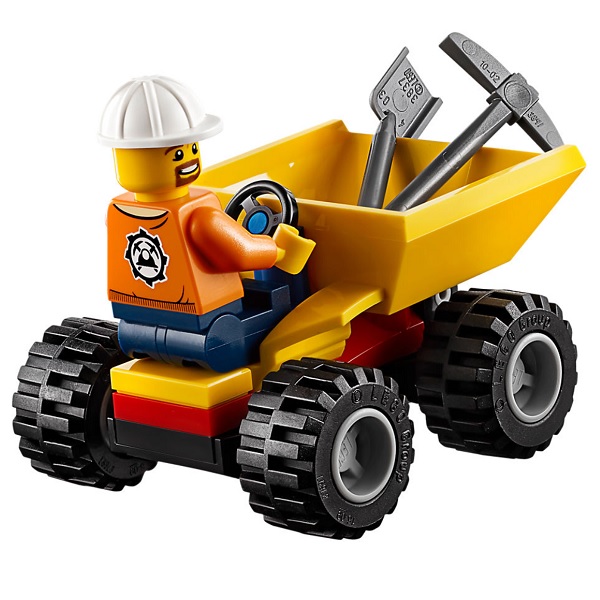 Конструктор Lego City - Бригада шахтеров  