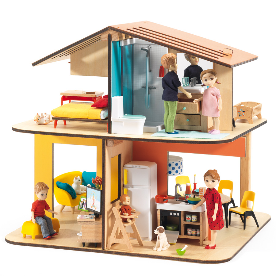 Кукольный домик - Современный дом  
