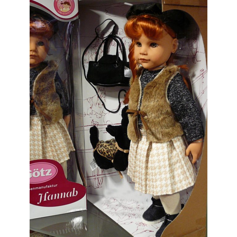 Кукла Ханна с собачкой  