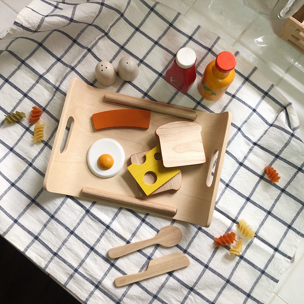 Игровой набор деревянный Завтрак  