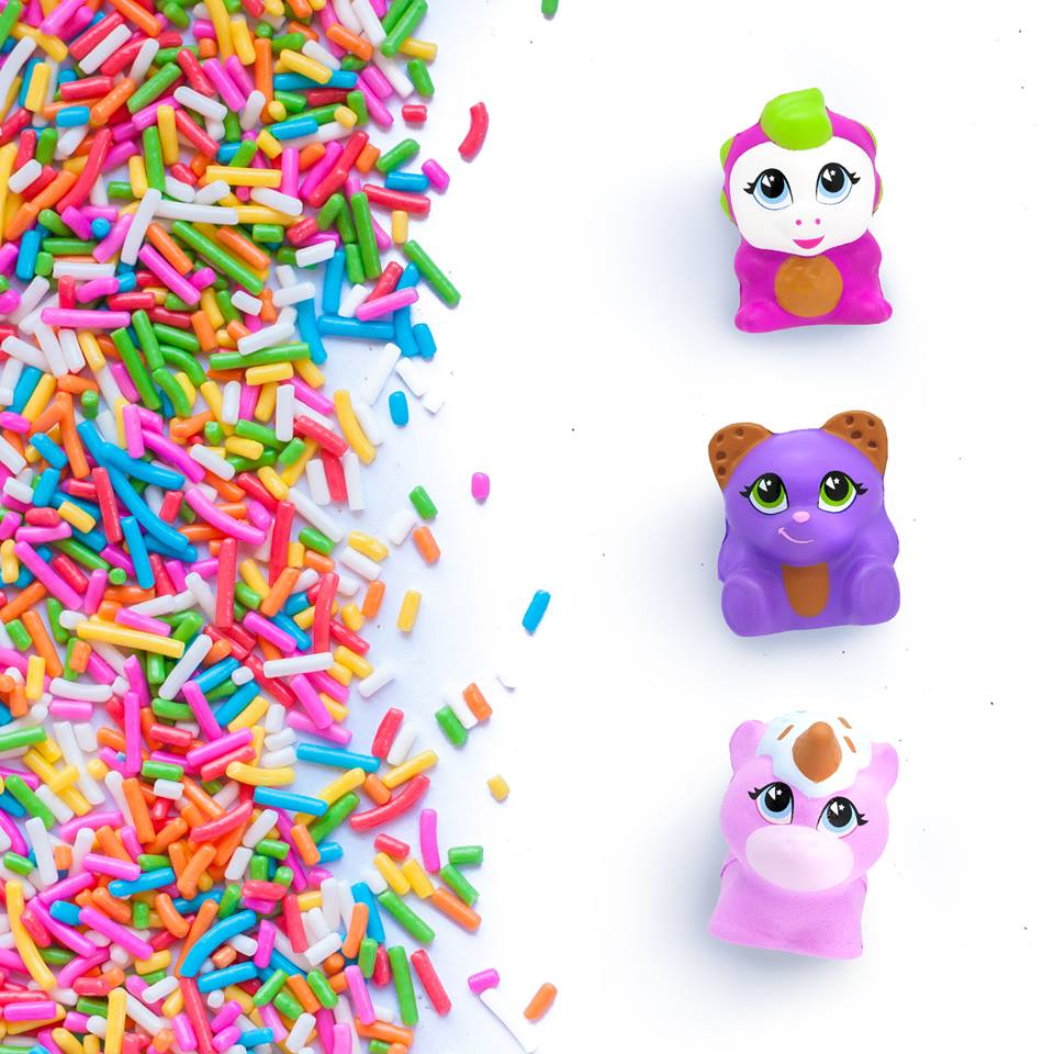 Набор игрушек Cake Pop Cuties Families 1 серия - Котята и Щенки, 3 штуки в наборе  