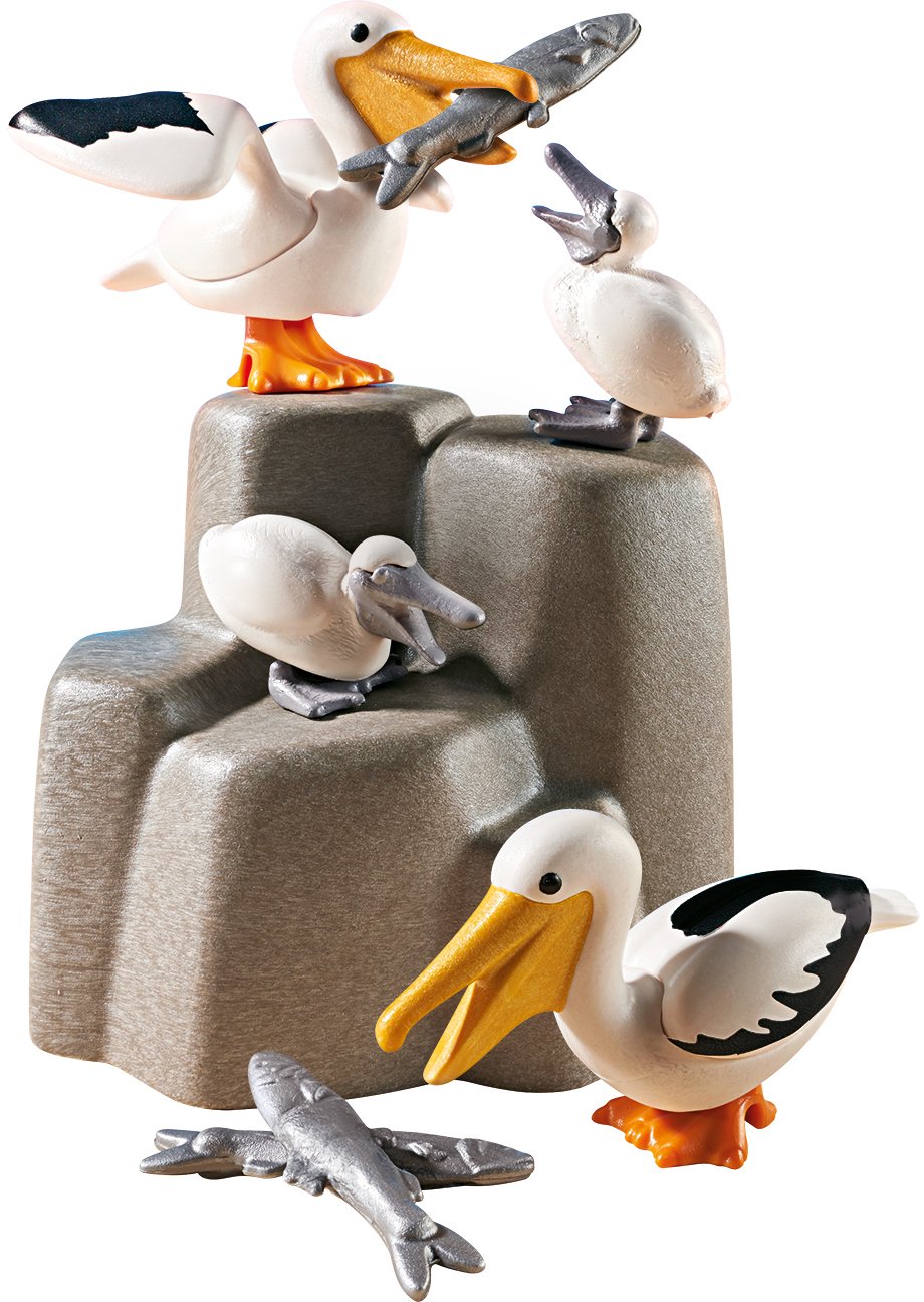 Игровой набор из серии Аквариум: Семья пеликанов  