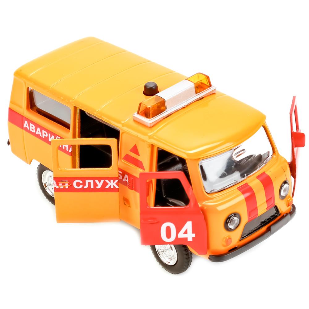 Машина УАЗ-452 - Аварийная служба, инерционный механизм, масштаб 1:43, открыв двери, свет и звук
Машина УАЗ-452 - Аварийная служба, инерционный механизм, масштаб 1:43, открыв двери, свет и звук