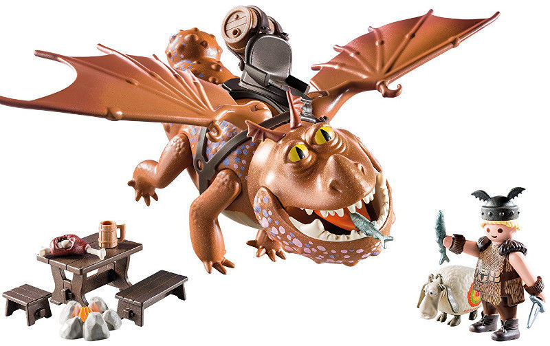 Playmobil Драконы: Рыбьенг и Сарделька  