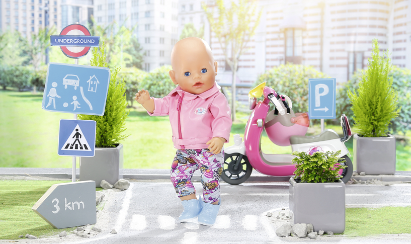 Одежда для куклы Baby born – Набор для скутериста  
