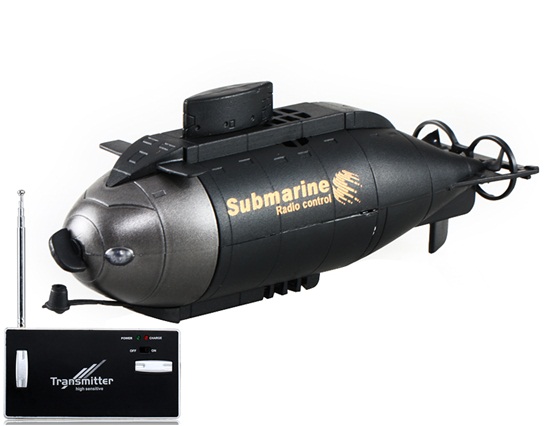 Submarine. Подводная радиоуправляемая лодка