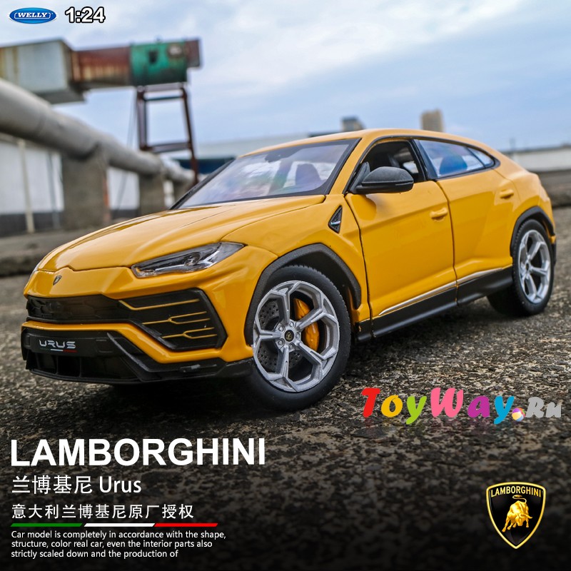 Модель машины – Lamborghini Urus, 1:24  