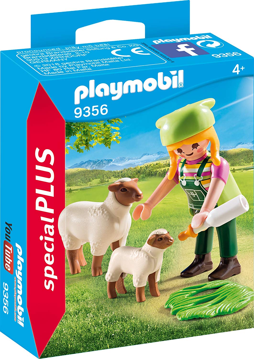 Конструктор Playmobil: Фермер с овцами  