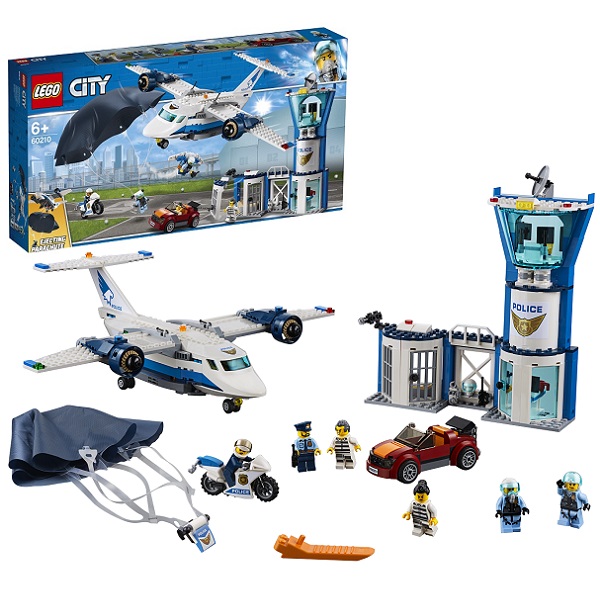 Конструктор Lego City Police - Воздушная полиция: авиабаза  
