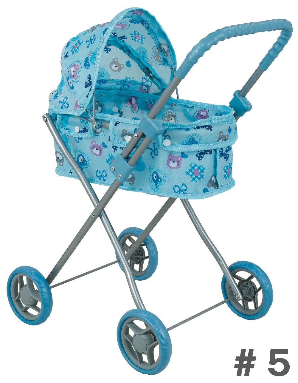 Классическая коляска для кукол Buggy Boom  