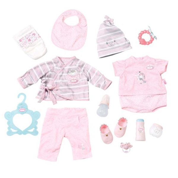 Baby Annabell - Супернабор с одеждой и аксессуарами Baby Annabell - Супернабор с одеждой и аксессуарамиОдежда Baby Annabell<br>Baby Annabell - Супернабор с одеждой и аксессуарами<br>