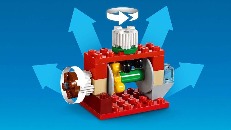 Конструктор Lego Classic - Кубики и механизмы  