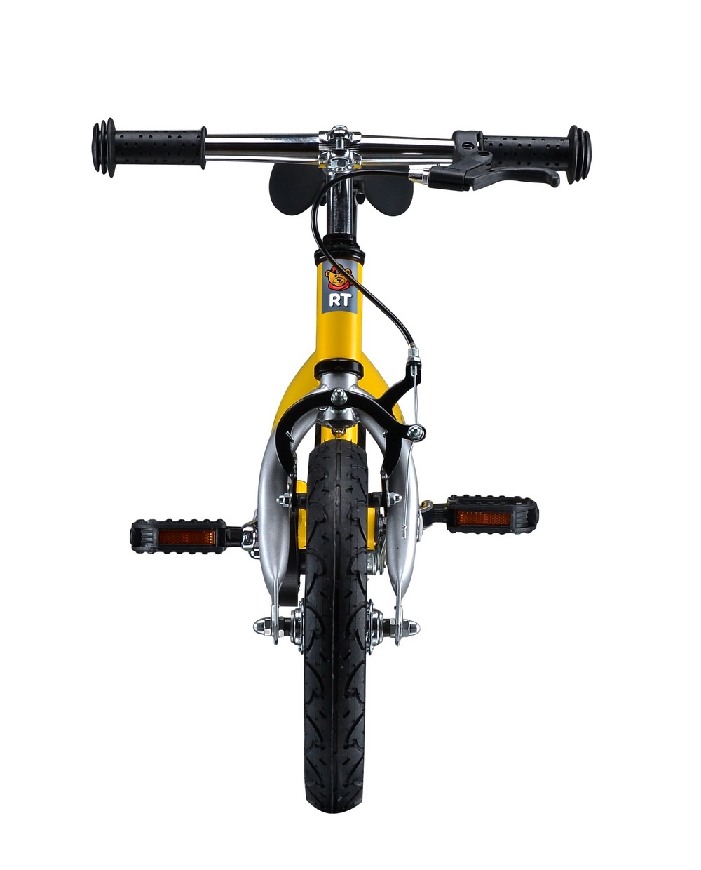 Детский велобалансир-велосипед Hobby-bike RT original yellow aluminium, 4477RT 