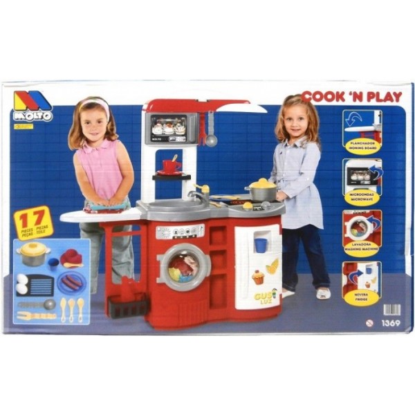 Детская игровая кухня - Molto с гладильной доской  