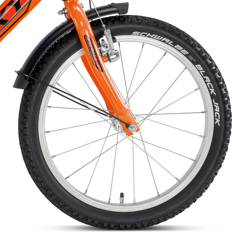 Двухколесный велосипед ZLX 18 Alu, цвет – Orange/Оранжевый  