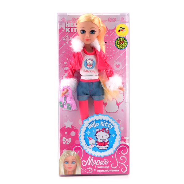 Кукла Мария - Зимние приключения - Hello Kitty, 29 см  