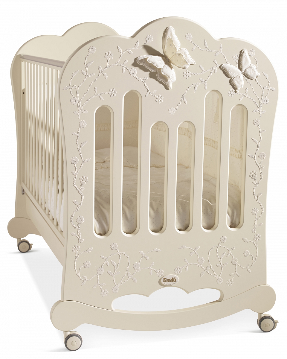 Детская кроватка Feretti Charme AVORIO/ IVORY Детская кроватка Feretti Charme AVORIO/ IVORYДетские кровати и мягкая мебель<br>Детская кроватка Feretti Charme AVORIO/ IVORY<br>