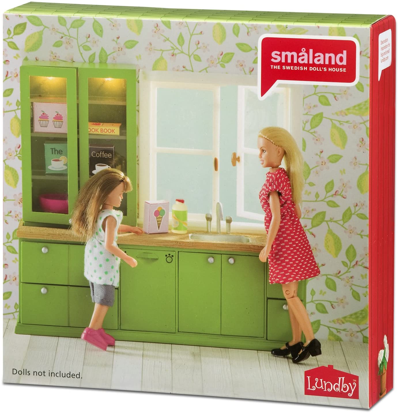Кукольная мебель для домика Смоланд - Кухонный набор с буфетом  