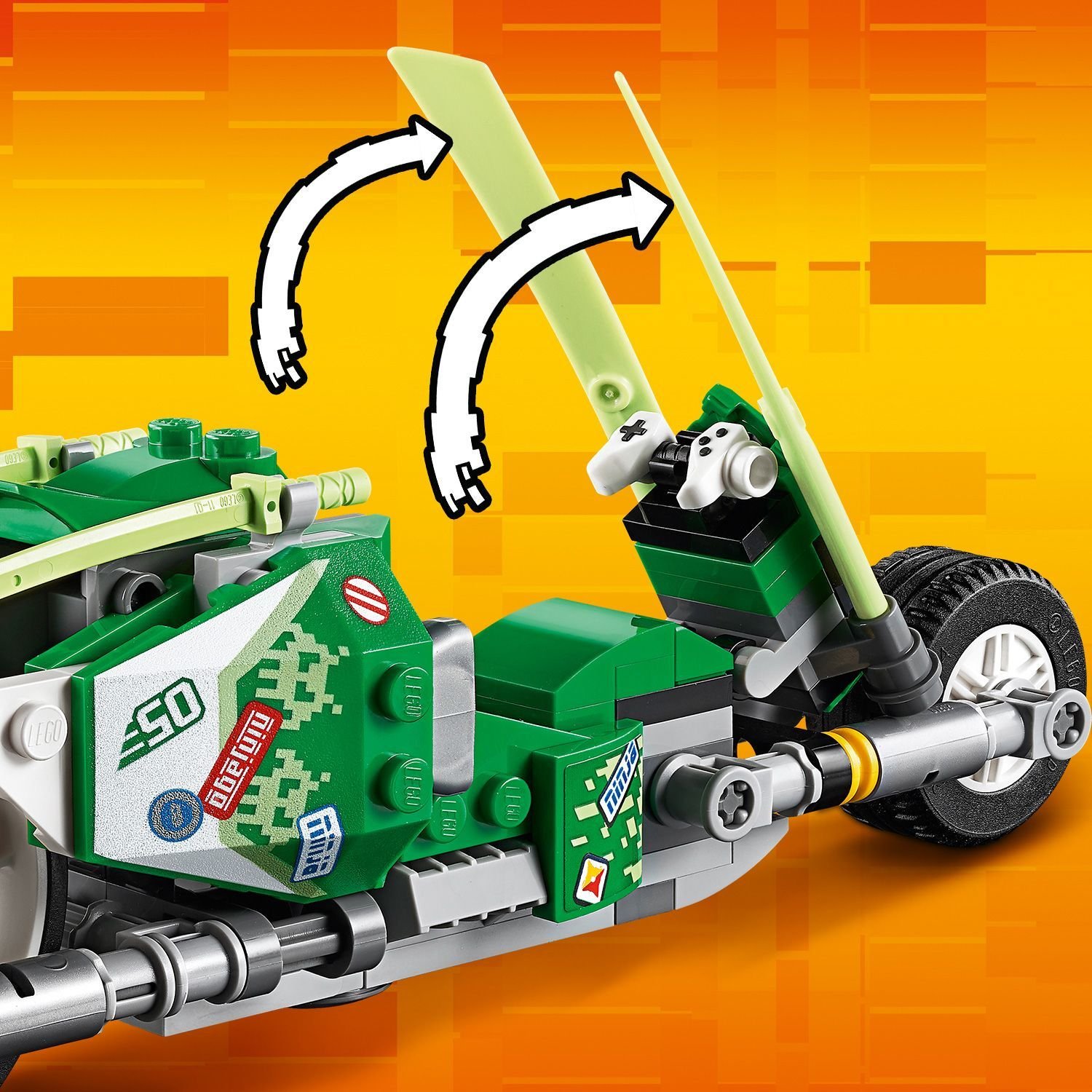 Конструктор Lego® Ninjago - Скоростные машины Джея и Ллойда  