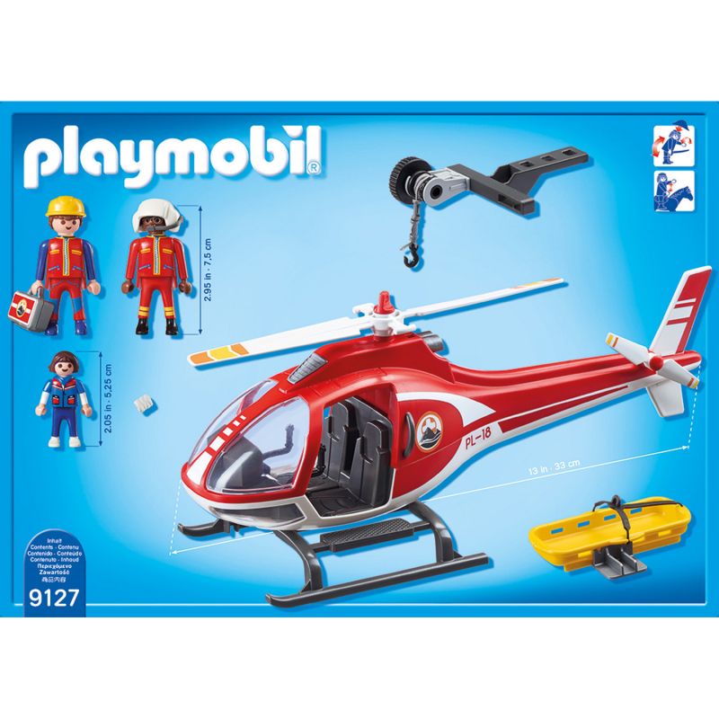 Playmobil. Горноспасательная: Вертолет горноспасателей  