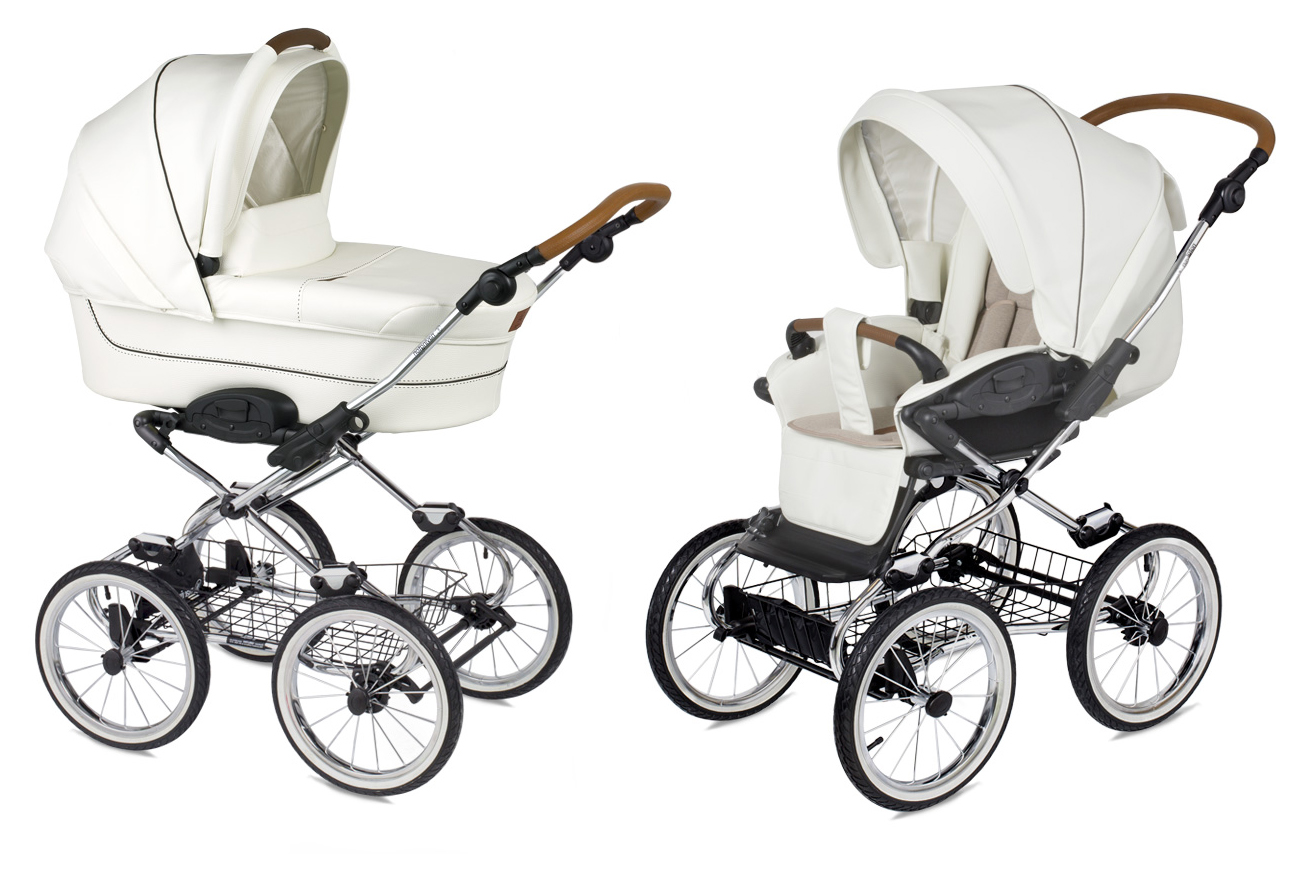 Коляска 2 в 1 Navington Caravel, колеса 31 см, Royal Snow Коляска 2 в 1 Navington Caravel, колеса 31 см, Royal SnowДетские коляски 2 в 1<br>Коляска 2 в 1 Navington Caravel, колеса 31 см, Royal Snow<br>
