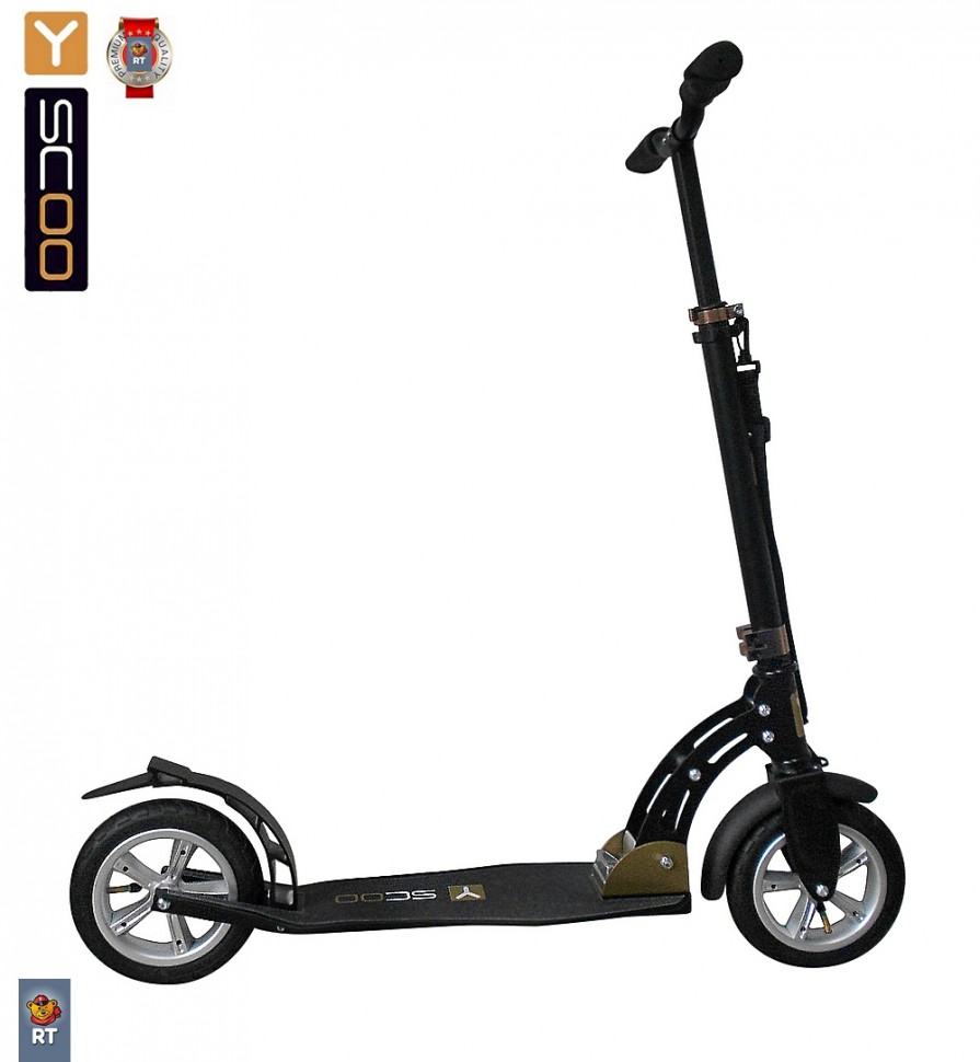 Самокат RT Allroad 205 air wheels gold