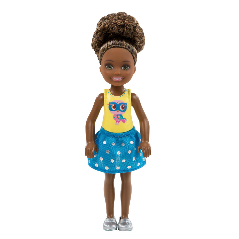 Кукла Barbie - Клуб Челси, Челси мулатка, 14 см  