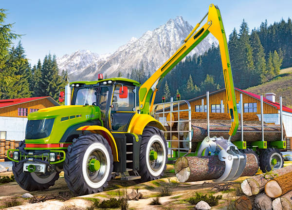 Пазл Castorland 180 элементов Лесовоз Пазл Castorland 180 элементов ЛесовозПазлы<br>Пазл Castorland 180 элементов Лесовоз<br>