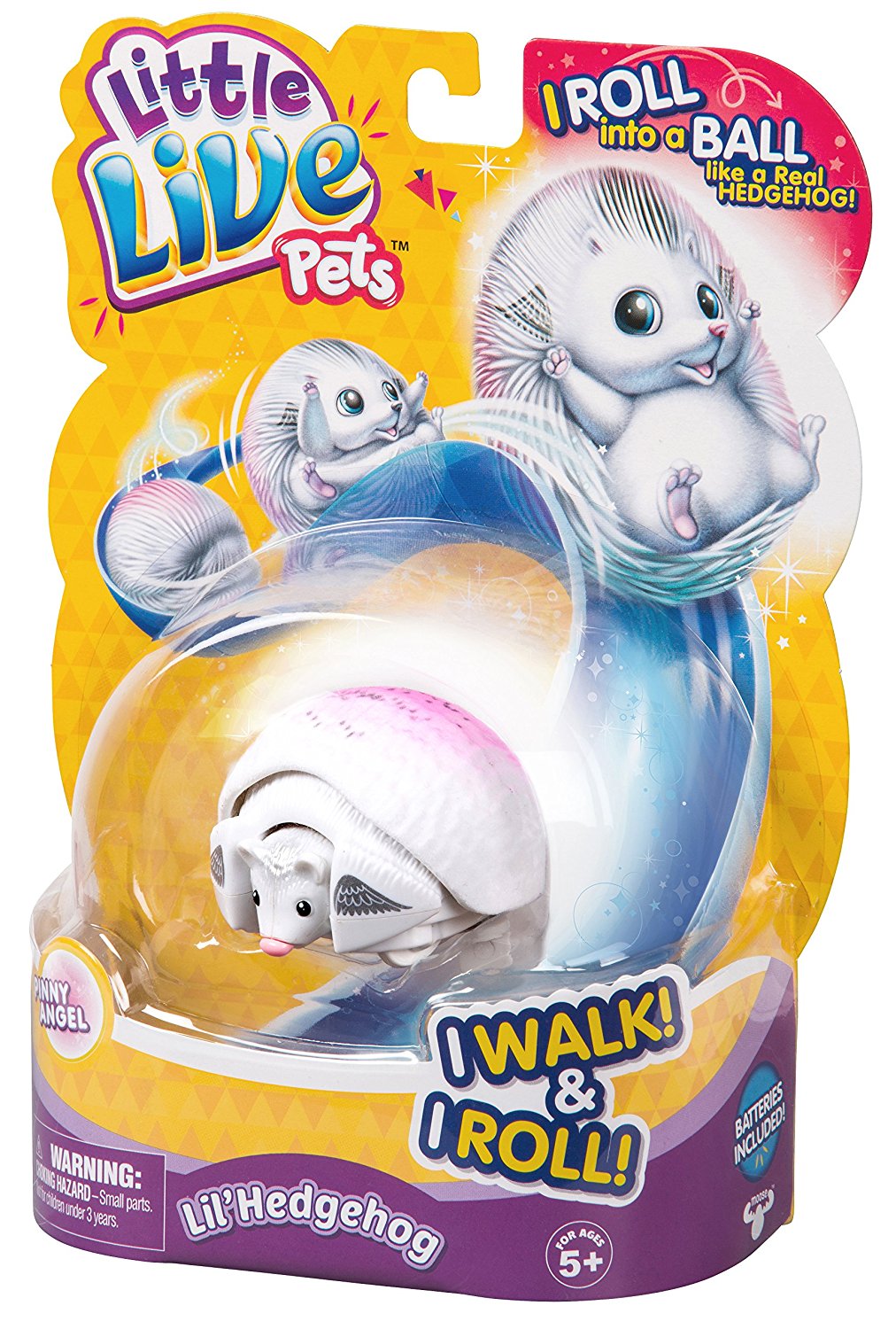 Интерактивная игрушка Little Live Pets – Ежик Pinny Angel  